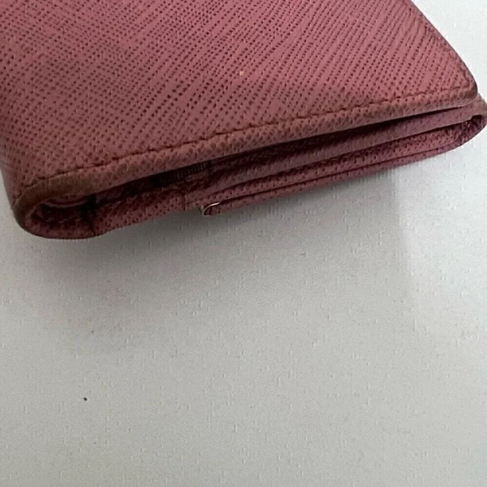 Salvatore Ferragamo Pink Short Wallet